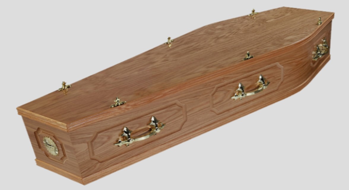 The Mayfield coffin